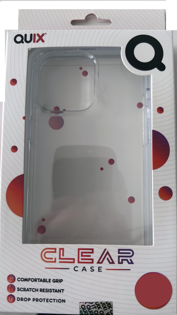 QUIX CASE TRANSPARENTE 13 PRO MAX