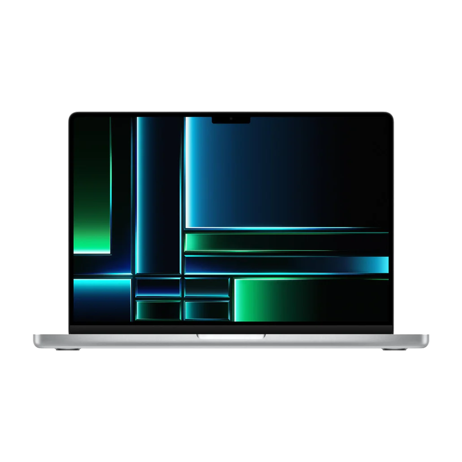 14-inch MacBook Pro: Apple M2 Pro chip with 10‑core CPU and 16‑core GPU, 512GB SSD - Silver